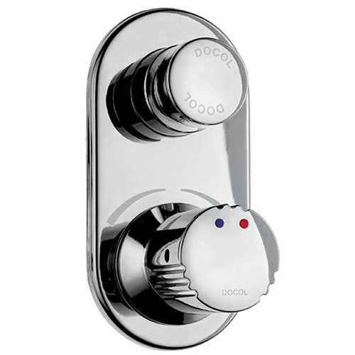 Válvula y mezcladora para regadera de alta presión Docol 17120106