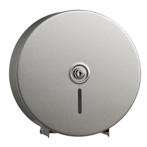 Dispensador jumbo de acero inoxidable Bobrick B-2890 con cerradura